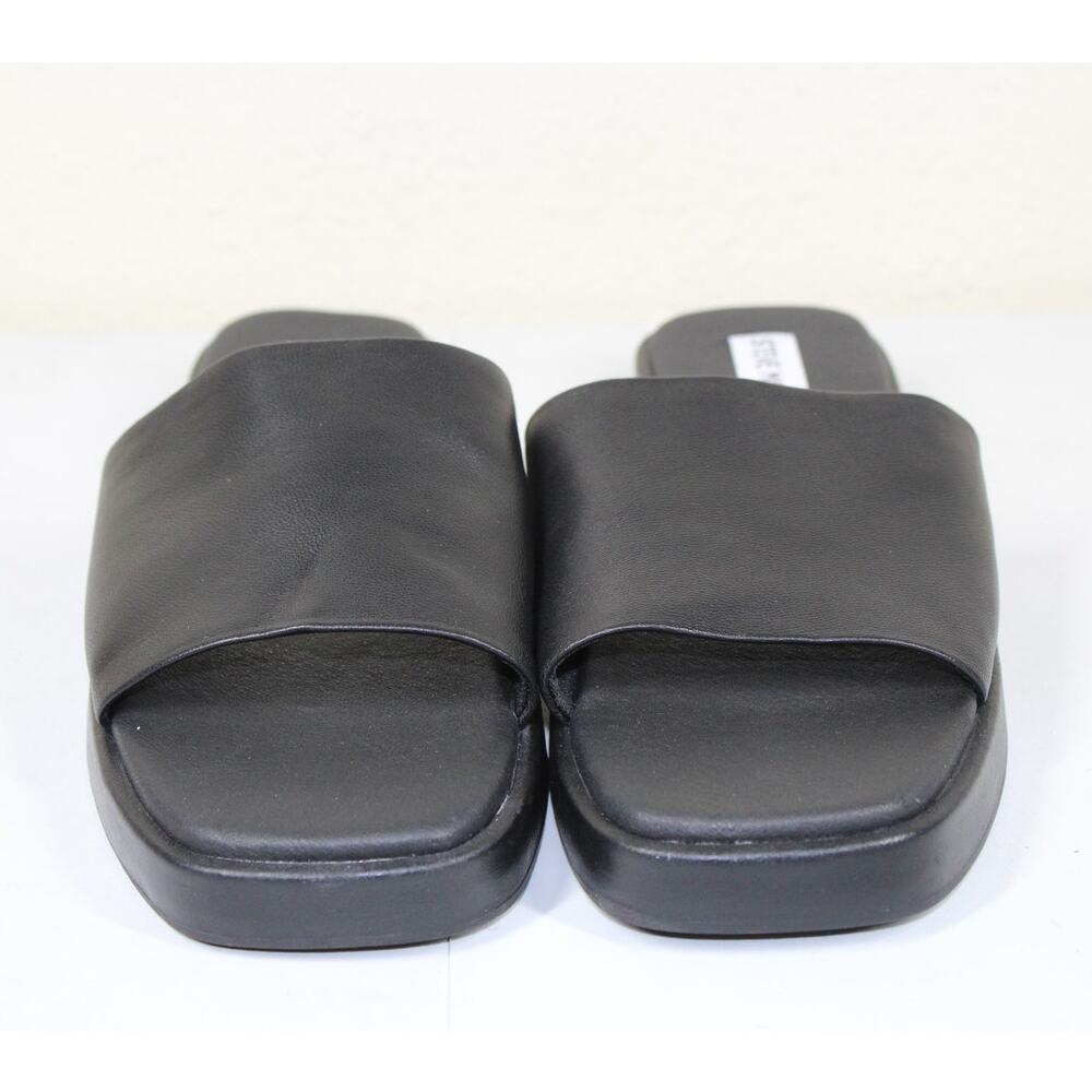 Steven madden Holmes Leather Sandals slide Size 8.5M - Picture 2 of 5